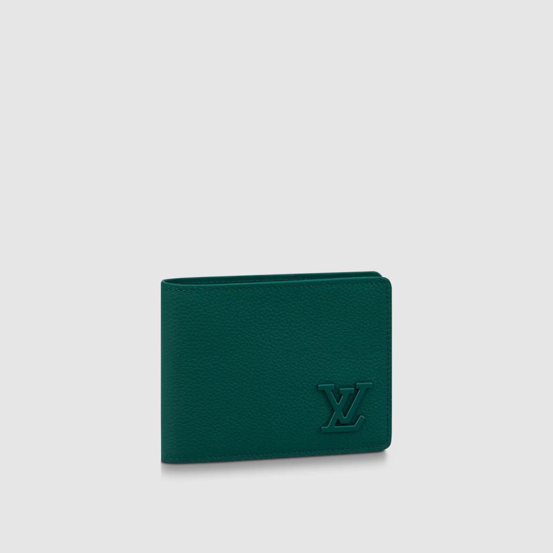Ví Louis Vuitton Multiple Wallet Lv Aerogram Nam Xanh Lá